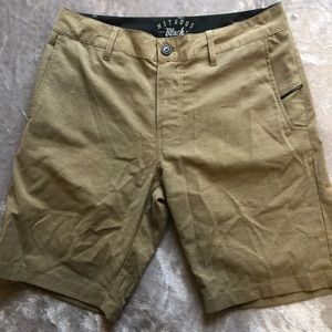 Nitrous Black khaki shorts